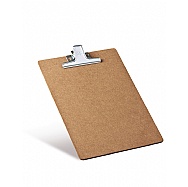 Clipboard MDF Letter Size - Metal Clip