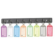 Key Tag Rack - With 8 Keyring Tags