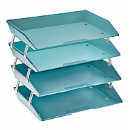 4 Tier Facility Letter Tray Side Load