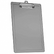 Letter size Plastic clipboard - Wire Clip